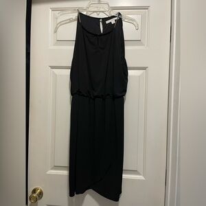 Women’s Boston Proper Sleeveless Black Dress with Chain Details size M